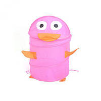 Кошик для іграшок качка рожевий