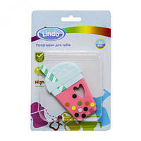 Прорізувач для зубів "Коктейль" (рожевий)