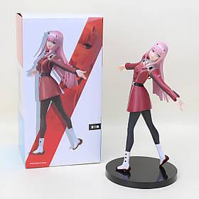 Фігурка Zero Two. Фігурка з аніме Darling in the FranXX. Іграшка Зеро Ту. Статуетка 02 21см