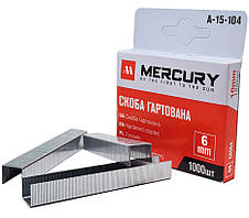 Скоба для степлера 6 мм MERCURY