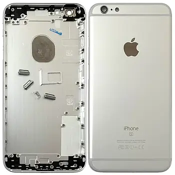 Корпус Apple iPhone 6S Plus Silver + сім лоток, кнопки