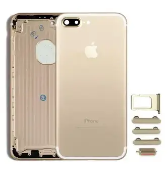 Корпус Apple iPhone 7 Plus Gold + сім лоток, кнопки