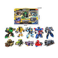 Трансформер XM 1226 5 роботів, інструкція, в коробці