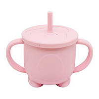 Силіконова чашка-поїлка, 200 мл, розлива