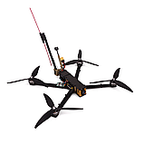 Комплект бойовий ЧДБ FPV-дрон 8", TX MIL ELRS / RX MIL ELRS із платою живлення MAPLE (без акумулятора), фото 5