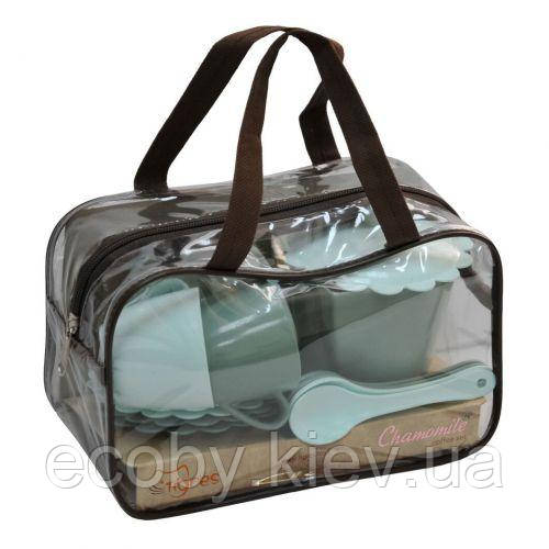 Набір чайного посуду "Ромашка", у сумці, 14 елементів, фото 1