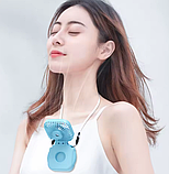 Вентилятор складаний акумуляторний YH-6 10035, чорний, фото 7