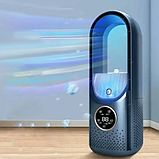 Вентилятор акумуляторний Smart 10042 з дисплеєм, зелений, фото 3