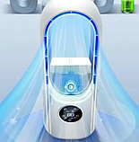 Вентилятор акумуляторний Smart 10042 з дисплеєм, зелений, фото 4