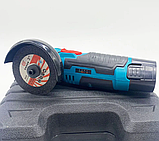 Машинка шліфувальна акумуляторна, болгарка UKC, фото 5