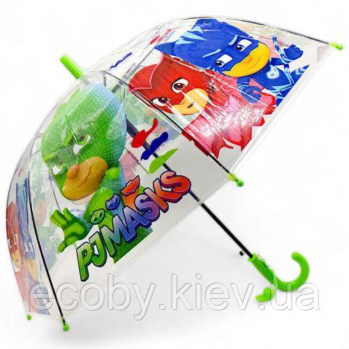 Дитяча парасолька "Герої в масках" (висота — 66 см; діаметр — 73 см), зелений, фото 1