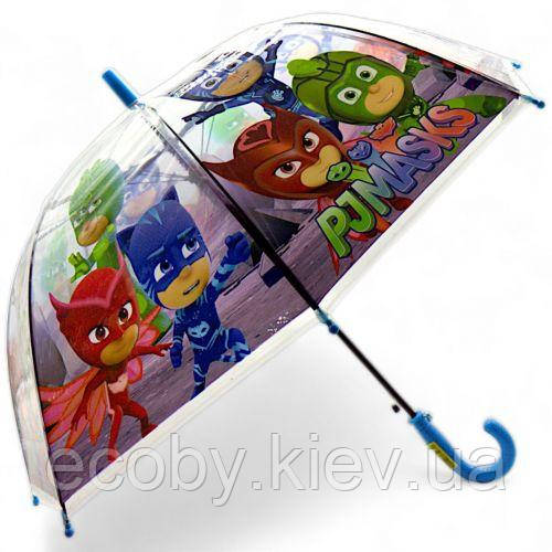Дитяча парасолька "Герої в масках" (висота — 66 см; діаметр — 73 см), блакитний, фото 1