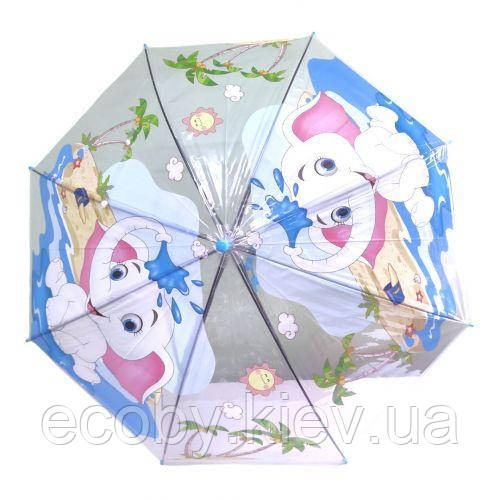 Парасолька дитяча блакитна, фото 1