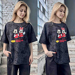 Футболка  підліткова оверсайз, розміри 34-42 на рости 134-160