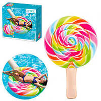 Надувний матрац плотик Intex "Льодяник" розмір 198см*127см*24см