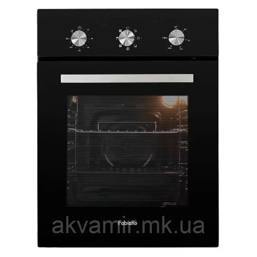 Духова шафа Fabiano FBO 455 Black (чорна) електрична