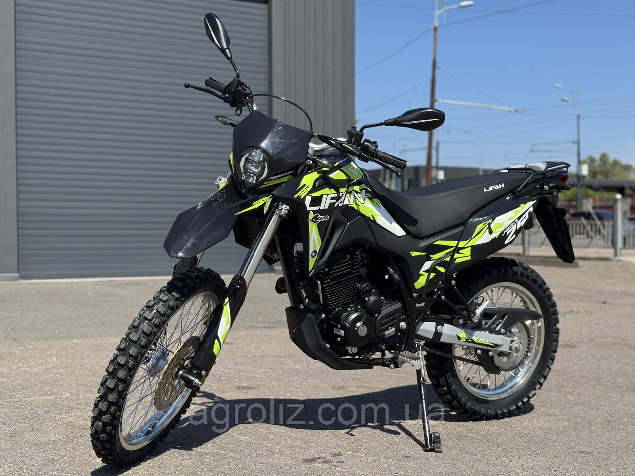 Мотоцикл Lifan KPX 250 (салатовий)
