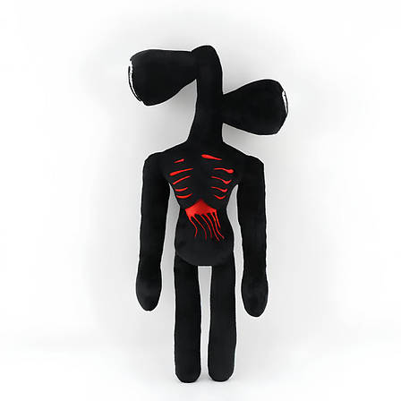 М’яка іграшка Сиреноголовий RESTEQ — чорний Siren Head 40 см, плюшева іграшка монстр Тревора Гендерсона, фото 1