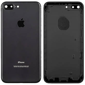 Корпус Apple iPhone 7 Plus Black + сім лоток, кнопки