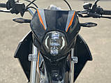 Мотоцикл Lifan KPX 250 (сіро-оранжевий), фото 7