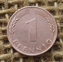 1 пфенiг 1970 року. (D) Нiмеччина - ФРН