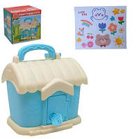 Скарбничка з ключем "Домік" (бірюзовий)