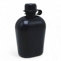 Фляга армійська, пластик, 1 л (чорна)