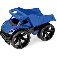 Машинка пластикова гігантська Maximus самоскид, 60 см, синя