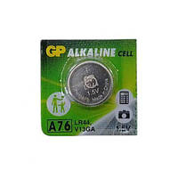 Батарейки GP-А76 LR44 "таблетка" Alkaline, 1,5V (4319)