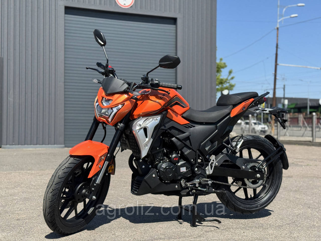 Мотоцикл Lifan SR220 (помаранчевий)