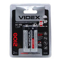 Акумулятори VIDEX АА 2100 перезаряджаються, акумуляторні батарейки (9146)