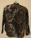 Літня камуфляжна сорочка для риболовлі та полювання Golden Catch, бавовна 100%, XL, XXL, фото 3