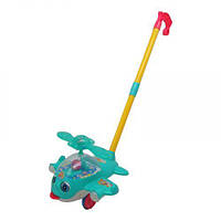 Каталка зі світлом "Вертолетик" (бірюзовий)