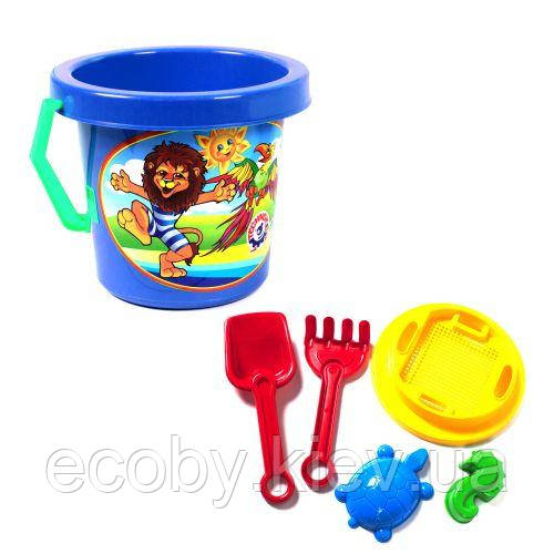 Пісочний набір "Б ТехноК" (синій), фото 1
