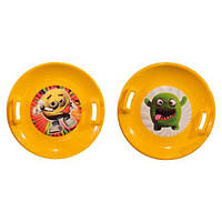 Санки-Ляянка SNOW PLATE (вогнево-жовтий) 60см