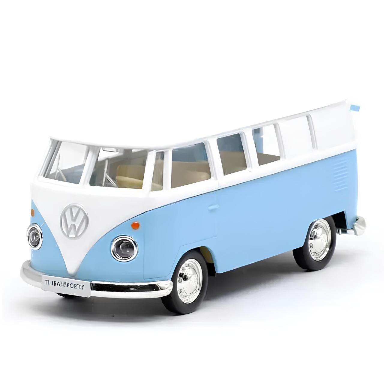 Машинка Volkswagen T1. Модель автомобіля Volkswagen Transporter T1 13х5х4 см