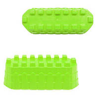 Пасочка "Стінка замка", зелений (31х12 см)