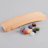 Набір з десяти натуральних каменів RESTEQ — напівдорогоцінні кристали з енергетичним впливом для дому, медитації та подарунка, фото 6