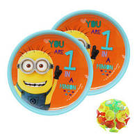 Кетчбол на присосках Міньйони, блакитний