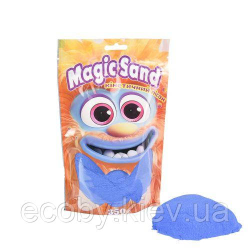 Кінетичний пісок "Magic Sand", 350 г (синій), фото 1