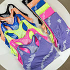 Жіночий костюм велосипедки з топом #8975-1 з push-up єфектом., фото 6