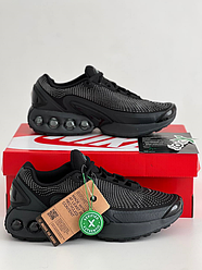 Nike air max dn black чоловічі кросівки Найк чорні текстильні для занять спортом і на кожен день весняні осінні