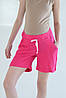 Шорти для вагітних муслін жатка Sofa малинові (розміри: 42-56), фото 4