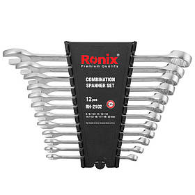 Набір гайкових ключів 12 шт. Ronix RH-2102