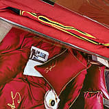 Готовий комплект сатинової постільної білизни високої якості Євро розміру, фото 3