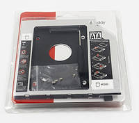 Кишеня 12.7мм SSD HDD для встановлення замість DVD Optibay SATA3