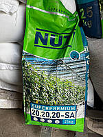 Водорозчинне добриво SUPERPREMIUM (Суперпреміум) 20.20.20-SА (Нуті) (NUTI 20.20.20-SА) 25кг