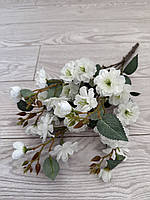 Штучна сакура . Гілка декоративної сакури ( біла , 42 см ), фото 4