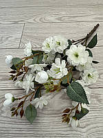 Штучна сакура . Гілка декоративної сакури ( біла , 42 см ), фото 10