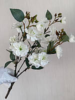 Штучна сакура . Гілка декоративної сакури ( біла , 42 см ), фото 7